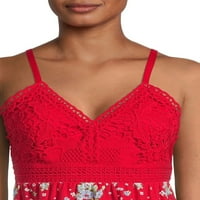 Nema granica juniora čipke babydoll top