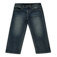 Silver Jeans Co. Boys Garret Loose Fit traper traperice, veličine 4-16