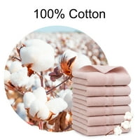Jedinstvene ponude ručnika ručnika za apsorbiranje pamuka 14 x30 Misty Rose