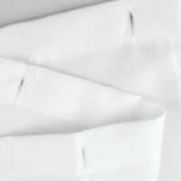 Podstava za zavjese za tuširanje od bijele vodootporne tkanine, 7296ekstra duga