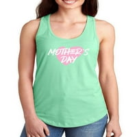 Ženske majice bez rukava s printom srca za Majčin dan - slika od Abook, Abook žene-Plus Size