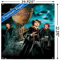 Hari Potter i vatreni pehar-Grupni zidni poster s gumbima, 14.725 22.375