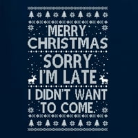 Divlji Bobbi, Sretan Božić, Oprosti što kasnim, nisam htio doći, ružna Božićna Muška košulja dugih rukava, Mornarsko plava, oh-tako-Tako-Tako-Tako-Tako-Tako-Tako-Tako-Tako-Tako-Tako-Tako-Tako-Tako-Tako-Tako-Tako-Tako-Tako-Tako-Tako-Tako-Tako-Tako