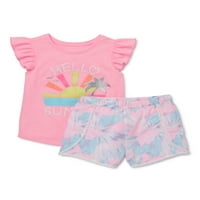 Ganimals Baby & Toddler Girls Mi & Match Outfit Sets Kid-Pack, poklon set od 12 komada