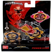 Power Rangers Power Up Pink & Gold Ninja Power Star s bacačem, Pack