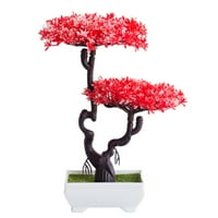 Imitacija bonsaija Amand umjetne biljke u Saksiji Kućni hotel dekor od umjetnog Bora je izdržljiv