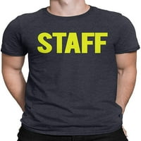 Majica za tvorničko muško osoblje tiskana sprijeda i straga uniforma za događaje sitotisak majica