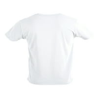 Muške pamučne rastezljive majice s kratkim rukavima, do 2 inča, 3 pakiranja