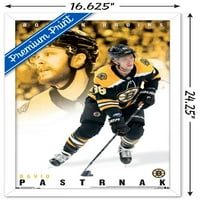 Boston Bruins - zidni poster Davida Pastrnaca, uokviren 14.725 22.375