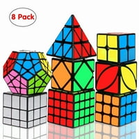 Set brzih kockica za djecu i odrasle, Set čarobnih kockica piramida za djecu i odrasle, set od 8 komada