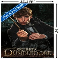 Fantastične zvijeri: Dumbledoreove misterije - plakat na zidu s Njutom, 22.375 34
