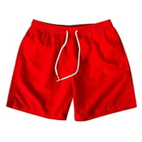 Muške Ležerne kratke hlače jednobojne Ležerne višebojne prozračne trenirke za plažu na otvorenom Muške hlače koje se brzo suše