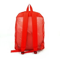 - Torbica za mrežaste ruksake u crvenoj boji