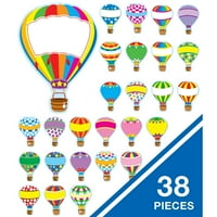 Set oglasne ploče s balonima