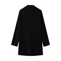 Ženski kaput ženska poslovna odjeća jednobojni jednoredni kardigan za mršavljenje dugih rukava odijelo kaput gornji dio