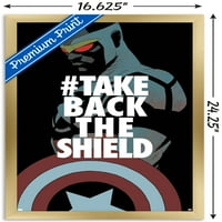 Comics Comics-Falcon-vrati štit zidni Poster, 14.725 22.375