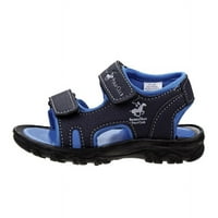 Sportske sandale za malu djecu s otvorenim nožnim prstima - tamno crna, 9