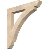 Ekena Millwork 1 2 W 44 D 44 H Thorton Slat Smooth Bracket, Douglas jel