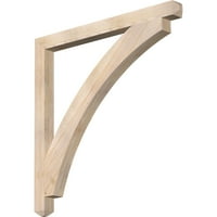 Ekena Millwork 1 2 W 46 D 46 H Thorton Craftsman Smooth Bracket, Douglas jel