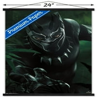 Kinematografski svemir-Crna pantera-T ' Challa zidni plakat u drvenom magnetskom okviru, 22.37534