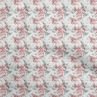 Jednobojna Georgette Tkanina, Kestenjasta Viskoza, apstraktni materijali za šivanje, tiskana tkanina širine dvorišta