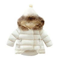 Zimski kaput za malu djecu od 6 mjeseci do 5 godina za djevojčice i dječake, dječji snježni kombinezon s kapuljačom, jesensko-zimska