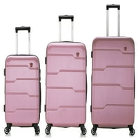 Komplet prtljage od 3 komada 20 24 28 lagan s tvrdom površinom