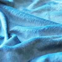 5 7 plavi tepih od kravlje kože