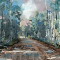 Umjetnička galerija remek-djela dug put kući proljetna šumska staza od mn