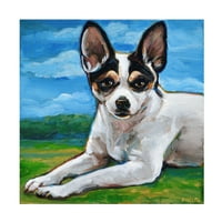 Robert Phelps Art 'Rat Terrier' Canvas Art