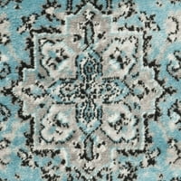Tepih od bjelokosti iz kolekcije nebesko plave boje