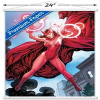 Comics Comics-grimizna vještica-Osvetnici protiv ljudi ICS Zidni plakat u drvenom magnetskom okviru, 22.375 34