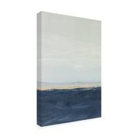 Rob Delamater 'Pogled na obalu Diptich I' Canvas Art