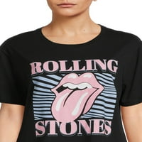 Time i TRU majice grafičkog benda za žene rolling kamenje
