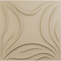 Ekena Millwork 5 8 W 5 8 h Savannah Endurawall Dekorativna 3D zidna ploča, Ultracover sateni Smokey Beige