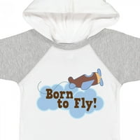 Originalni avion, budući pilot rođen za letenje, poklon bodi za dječaka