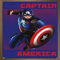 Zidni plakat u Mumbaiju-Captain America, 14.725 22.375