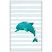 Marmont Hill Dolphin uokviren tisak slikarstva