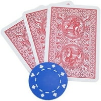 Poker čipovi u kombinaciji, plavi, 11,5 g