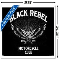 Motociklistički klub M. A.-plakat na zidu M. A., 22.375 34