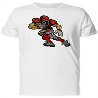 Majica s prikazom nogometaša koji trči s crtanim uzorkom za muškarce - slika iz mumbo-a, Muška Veličina 4 mumbo-mumbo