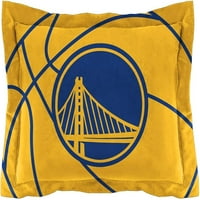 Golden State Warriors Obrnuti slam Full Queen Comforter & Shams Set