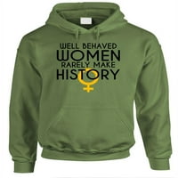 Dobro odgojene žene rijetko stvaraju povijest-pulover s kapuljačom od flisa, Vojska, 2 inča