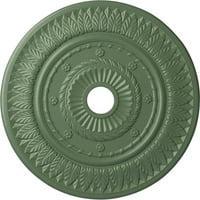Stropni medaljon od 9 4 5 8 1 8 ručno oslikan atenskim zelenim