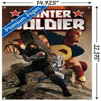 Comics Comics - Zimski vojnik munje zidni poster s gumbima, 14.725 22.375