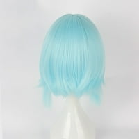 Jedinstveni prijedlozi perika za ljudsku kosu za žene od 14 nebesko plave perike s kapom za periku