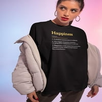 Ženska majica definicija sreće - dizajn u Mumbaiju, žensko okruženje