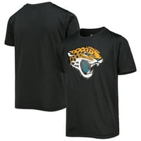 Majica logotipa mladosti crni Jacksonville Jaguars