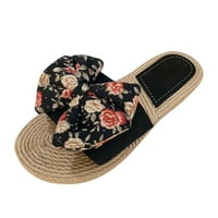 Ženske ravne papuče za plažu u jarkim bojama trendi japanke na kopčanje ljetne Ležerne modne sandale s otvorenim prstima papuče za
