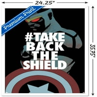 Comics Comics-Falcon-vratite štit poster na zid, 22.375 34